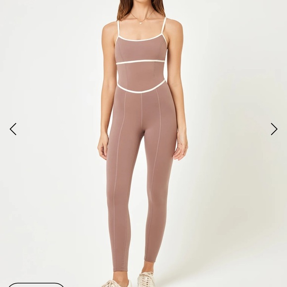 Lspace Ace jumpsuit in Fawn - Picture 2 of 4